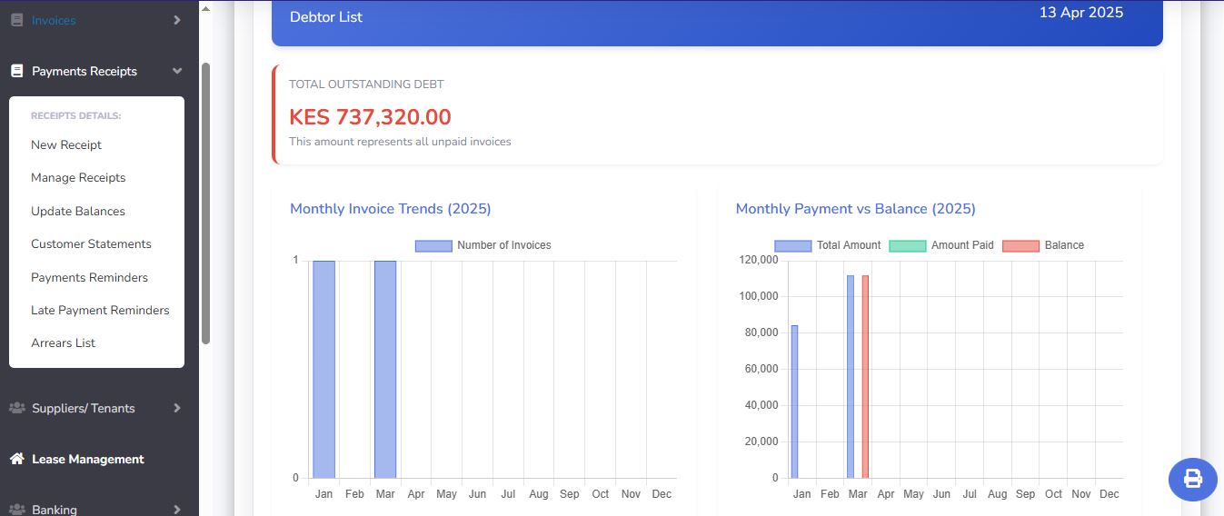 Maintenance Tracking
